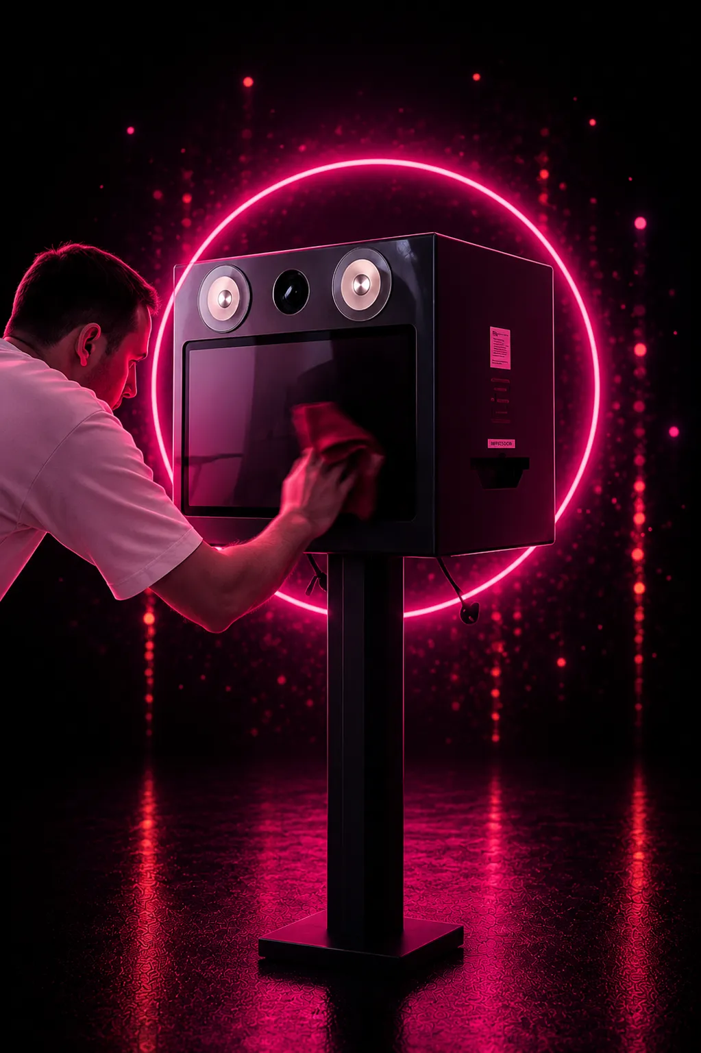 Photobooth sur un site de festival près de Toulouse